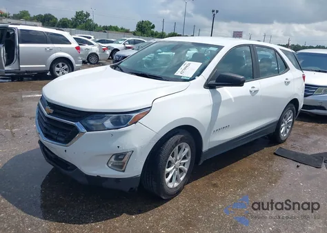 2020 Chevrolet Equinox Fwd Ls из США, поврежденный, VIN 3GNAXHEVXLS558302